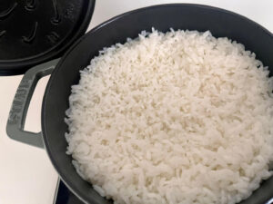 ストウブで炊くごはん ワナベM使用