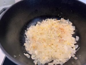 ストウブで作る！タコライス②